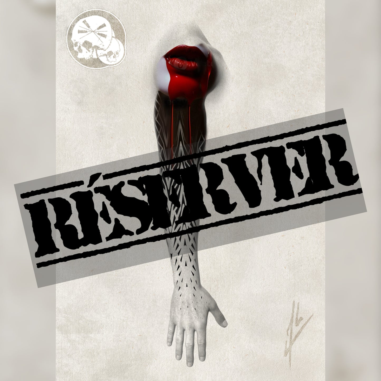 Arrhes Tattoo - Flash - Projet Blood kiss d’Alex de The Needles Factory