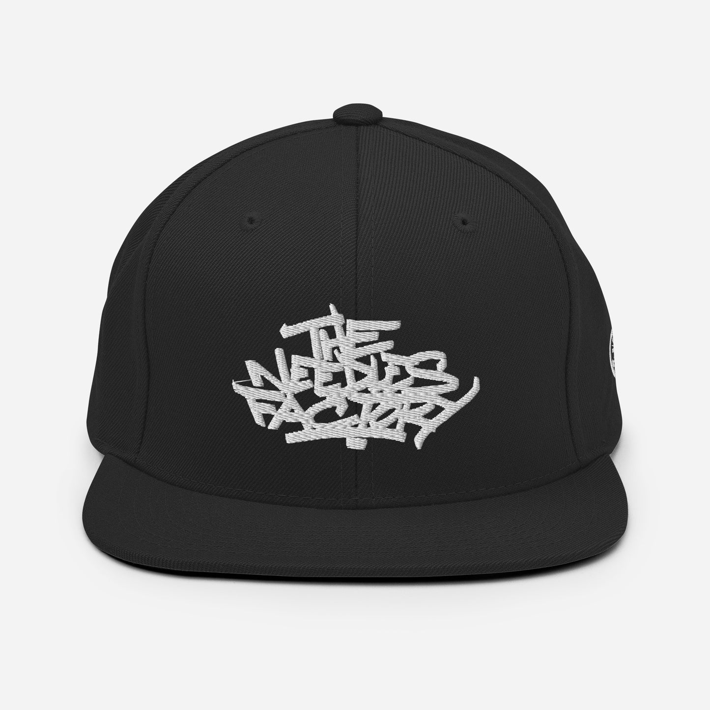 Casquette Snapback Brodé blanc Lettring The Needles Factory Free Shipping
