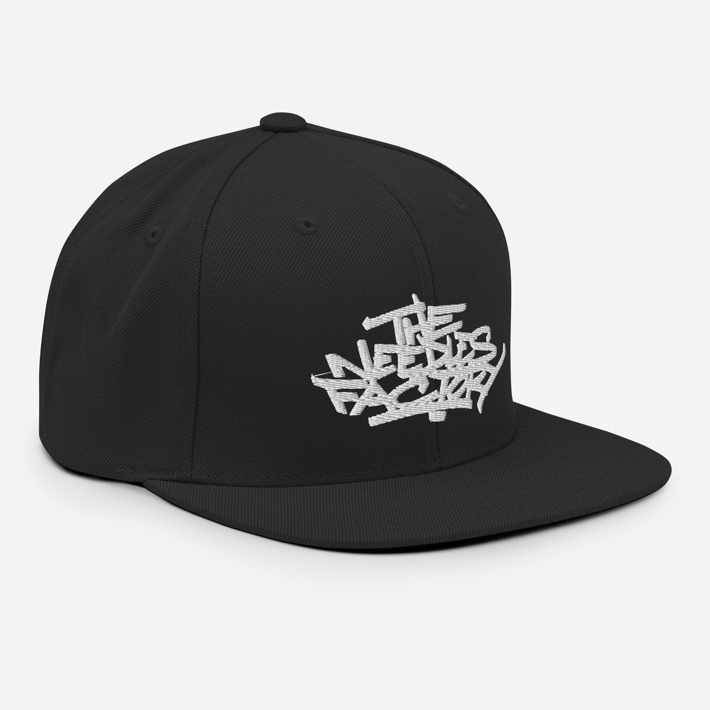 Casquette Snapback Brodé blanc Lettring The Needles Factory Free Shipping
