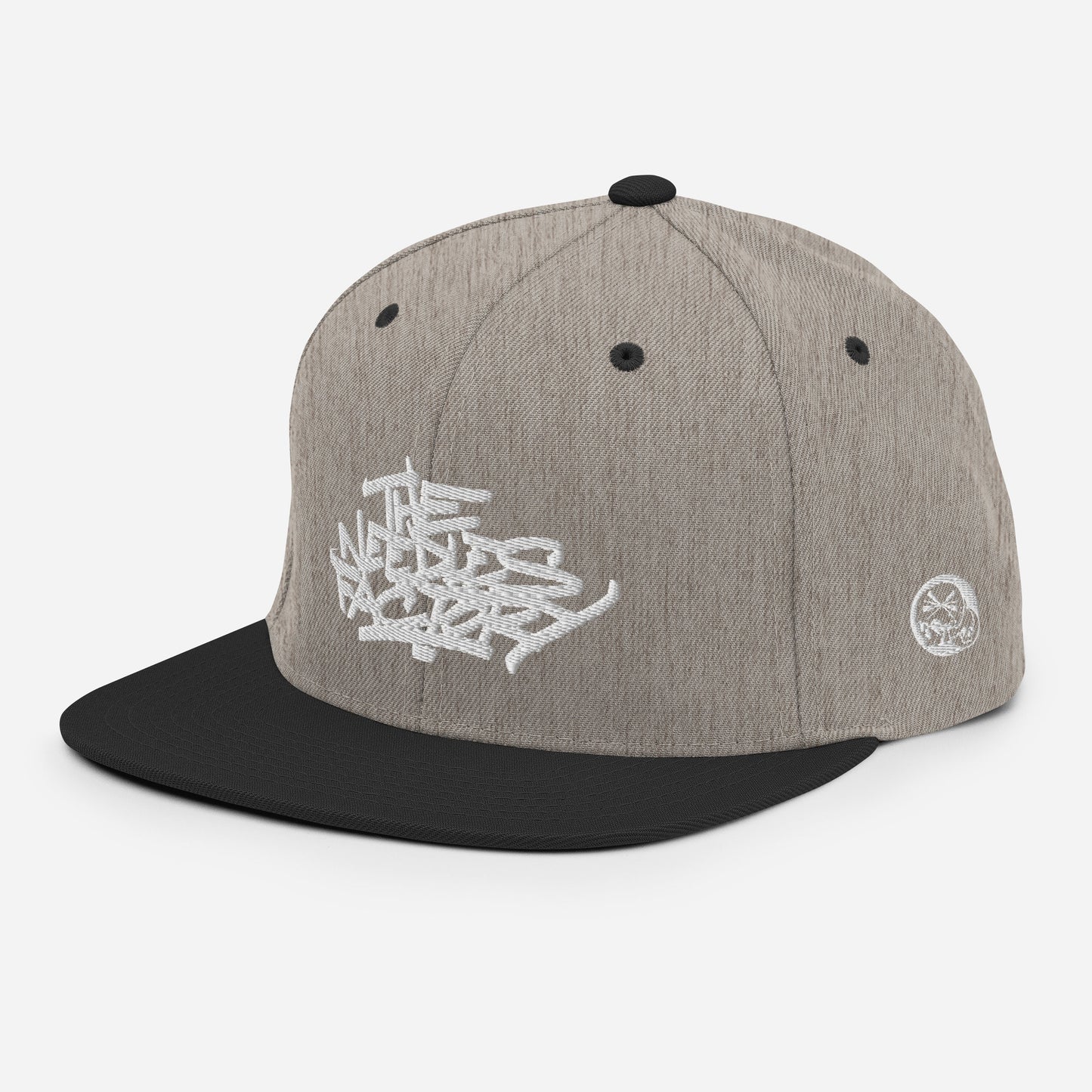 Casquette Snapback Brodé blanc Lettring The Needles Factory Free Shipping