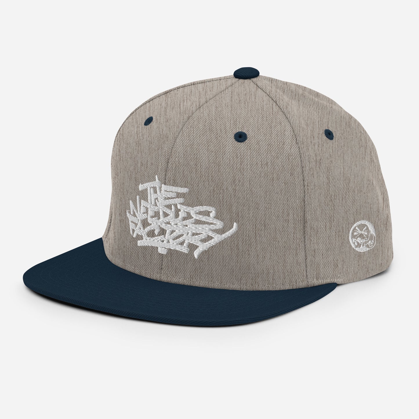 Casquette Snapback Brodé blanc Lettring The Needles Factory Free Shipping