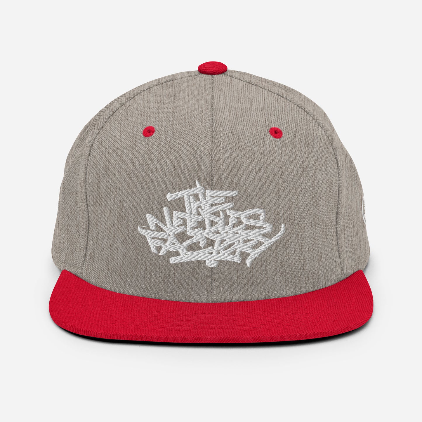 Casquette Snapback Brodé blanc Lettring The Needles Factory Free Shipping