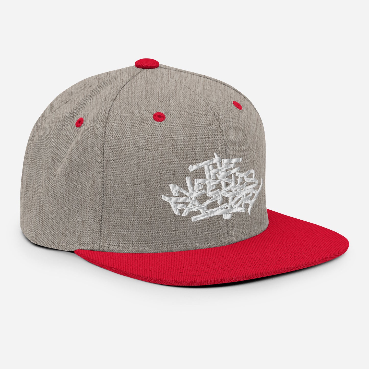 Casquette Snapback Brodé blanc Lettring The Needles Factory Free Shipping