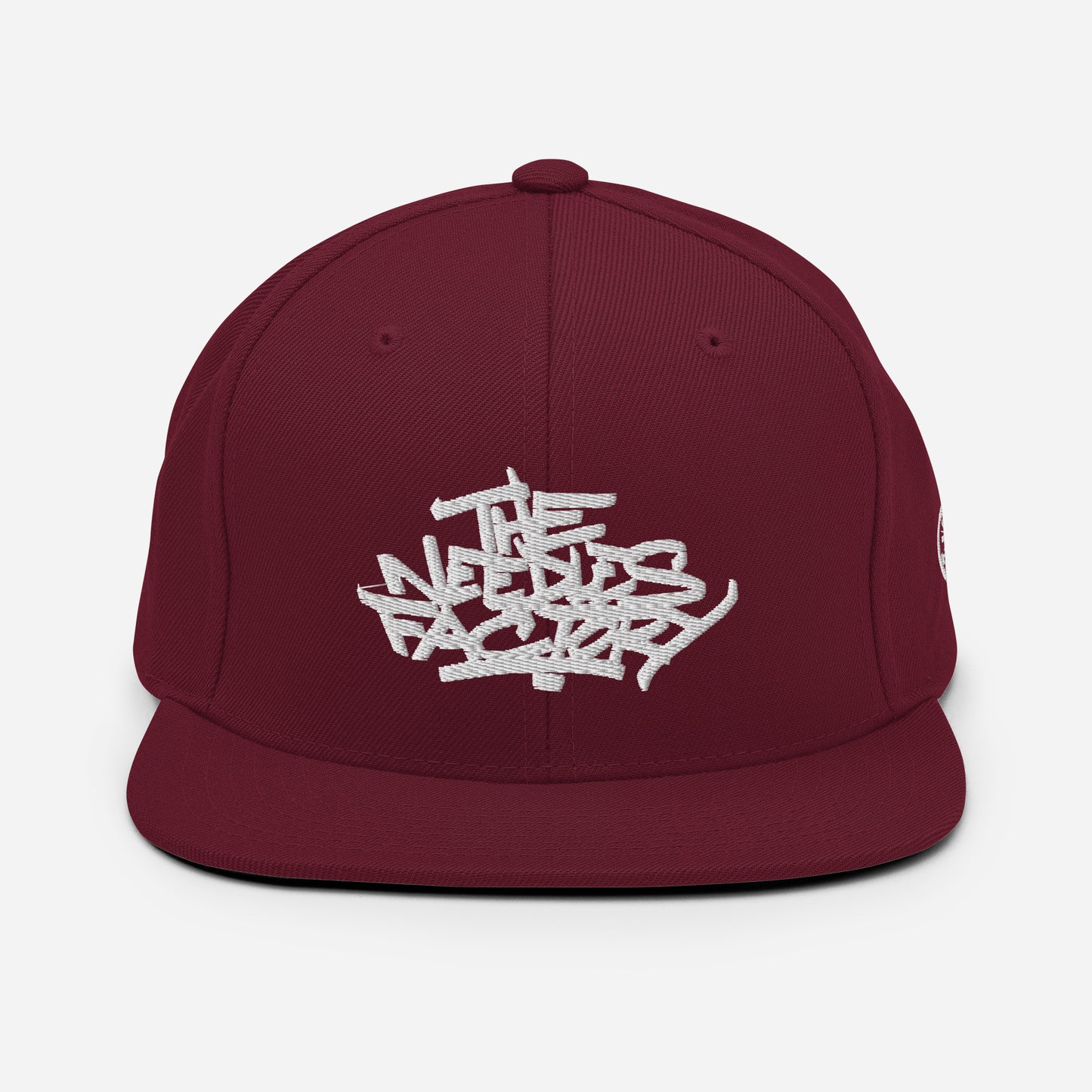 Casquette Snapback Brodé blanc Lettring The Needles Factory Free Shipping