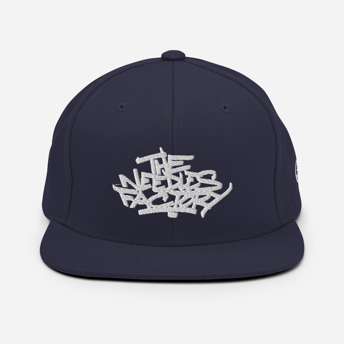 Casquette Snapback Brodé blanc Lettring The Needles Factory Free Shipping