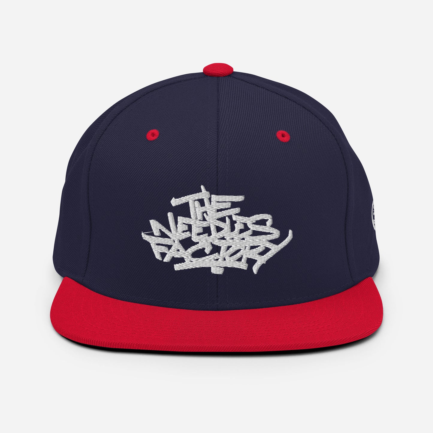 Casquette Snapback Brodé blanc Lettring The Needles Factory Free Shipping