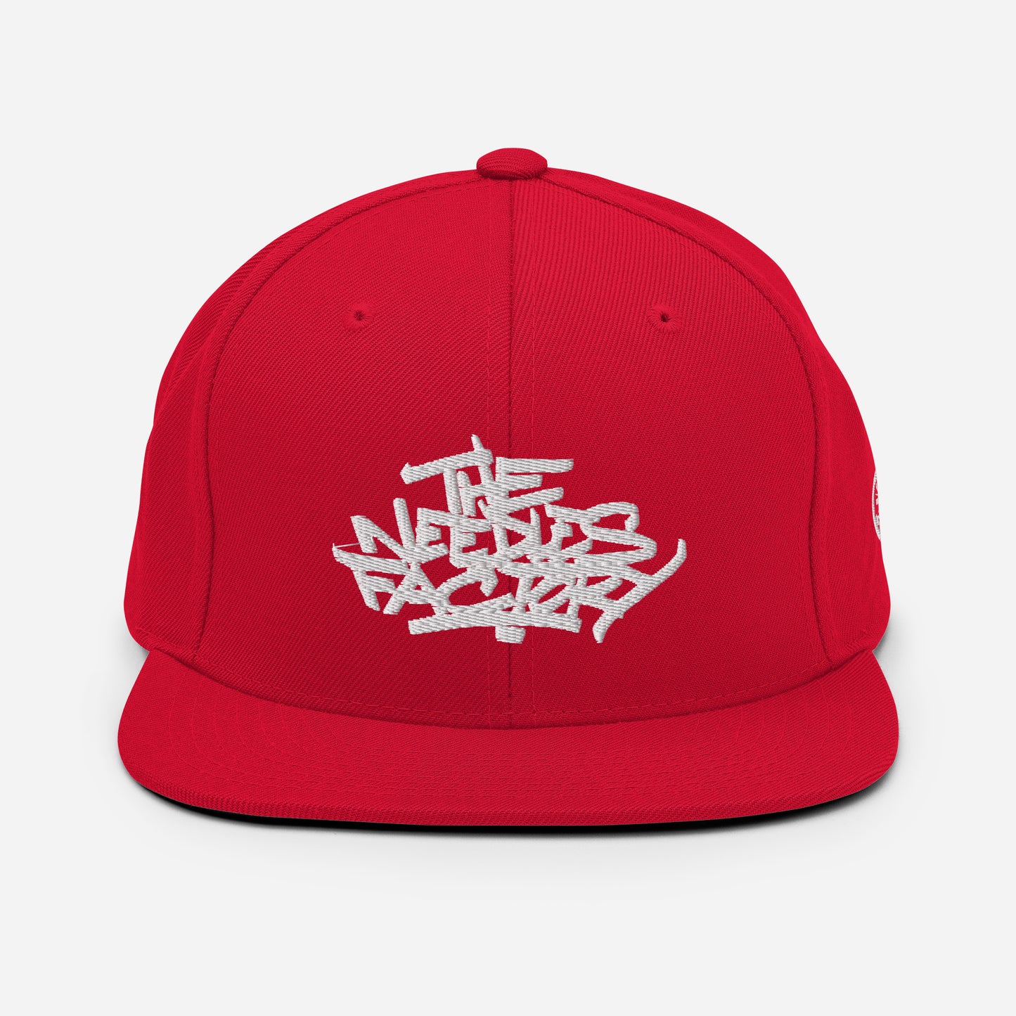 Casquette Snapback Brodé blanc Lettring The Needles Factory Free Shipping