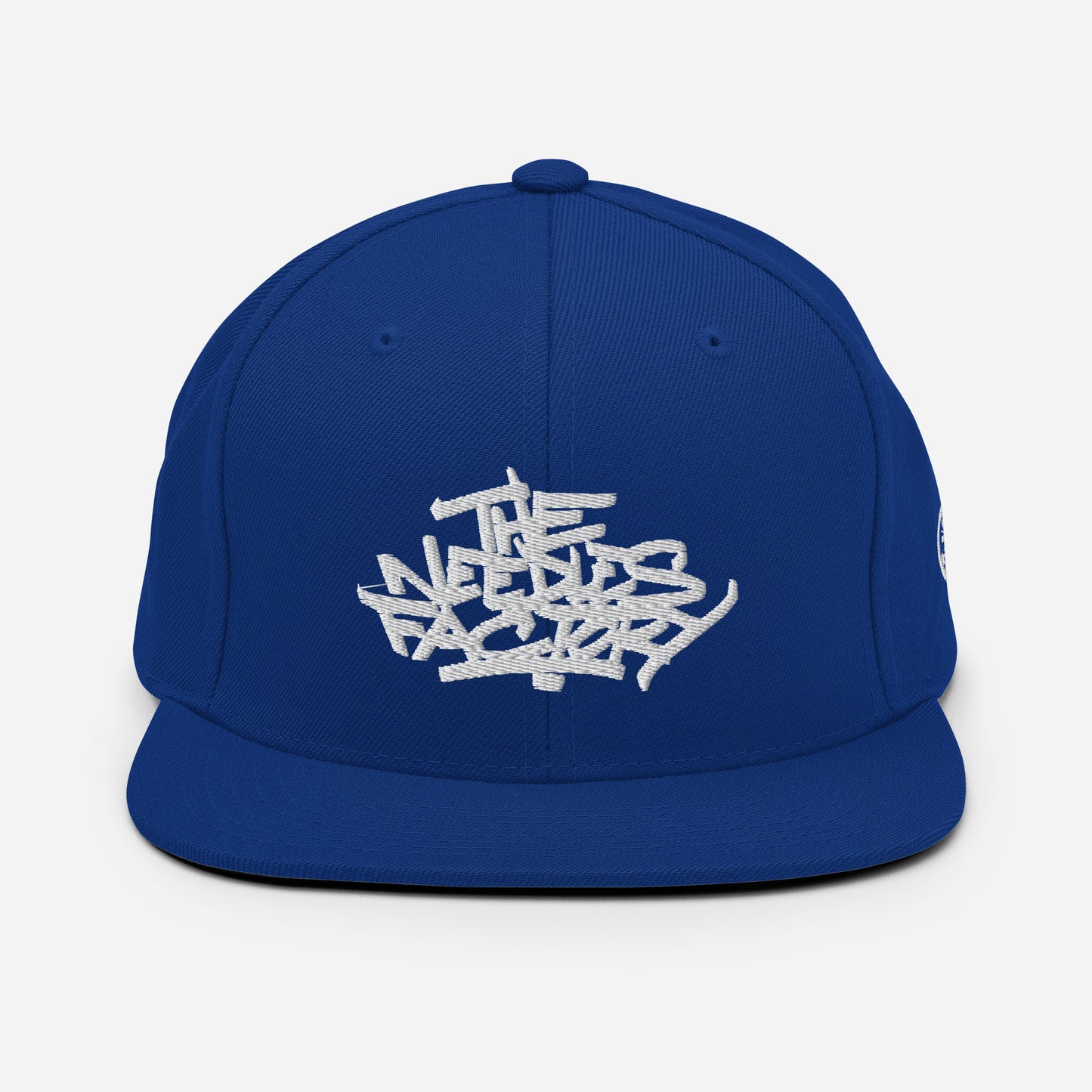 Casquette Snapback Brodé blanc Lettring The Needles Factory Free Shipping