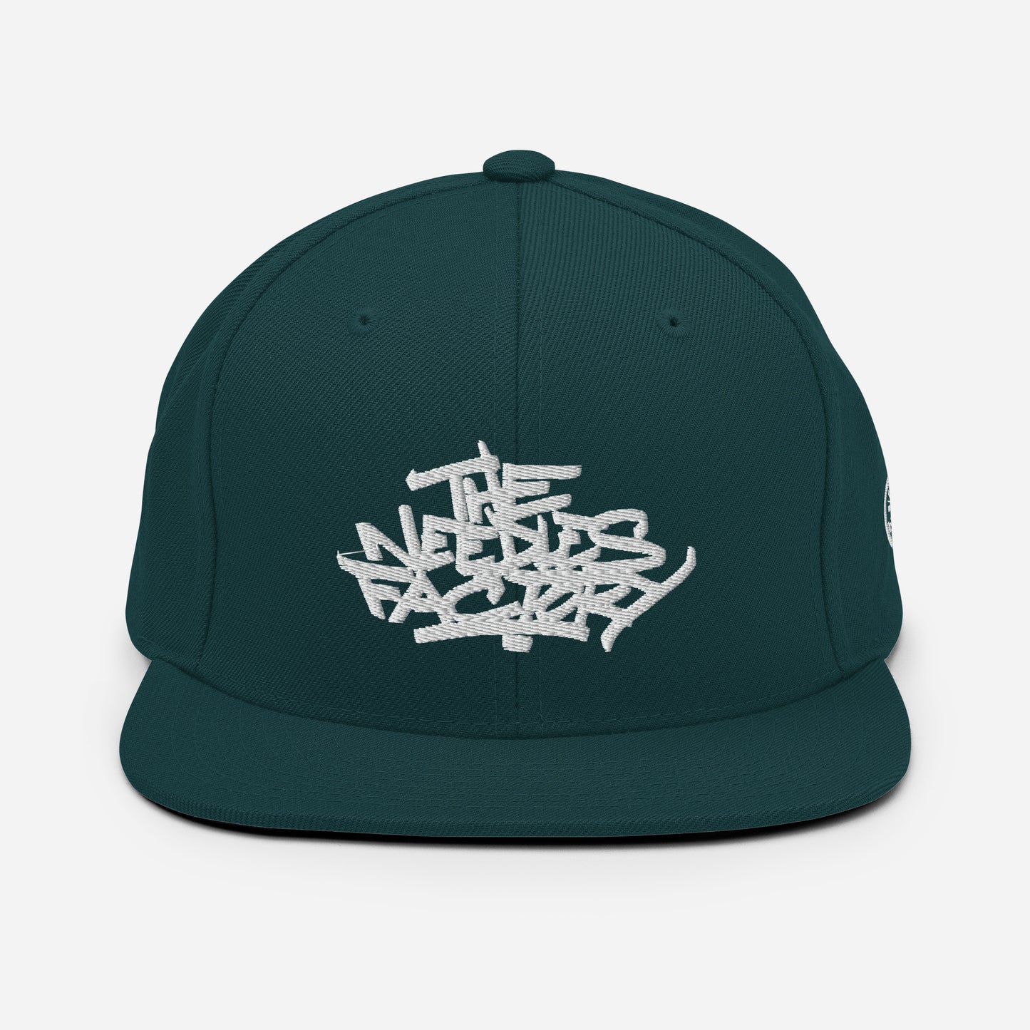 Casquette Snapback Brodé blanc Lettring The Needles Factory Free Shipping