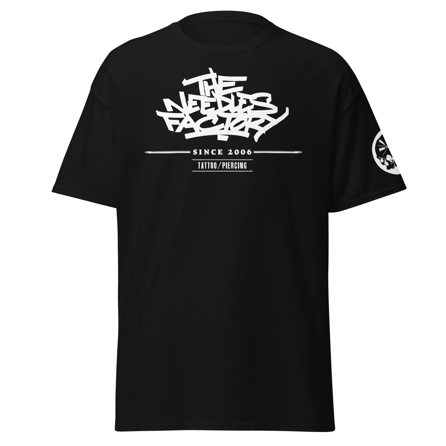T-shirt classique homme The Needles Factory "Pivoine Graphique"