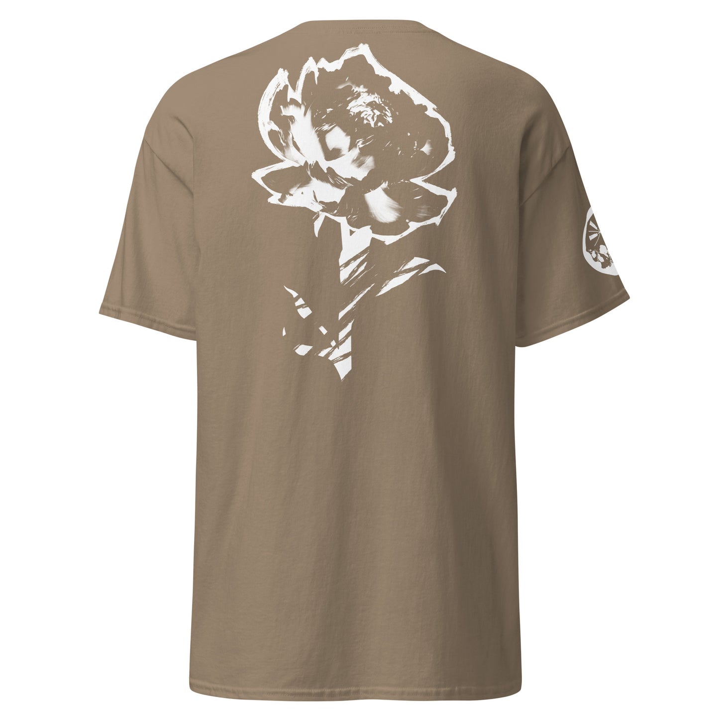 T-shirt classique homme The Needles Factory "Pivoine Graphique"