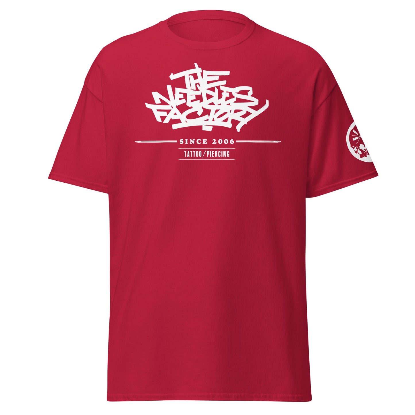 T-shirt classique homme The Needles Factory "Pivoine Graphique"