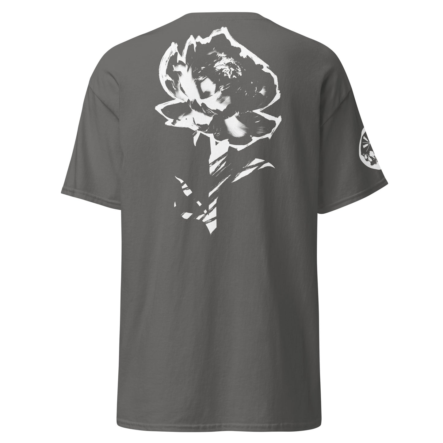 T-shirt classique homme The Needles Factory "Pivoine Graphique"
