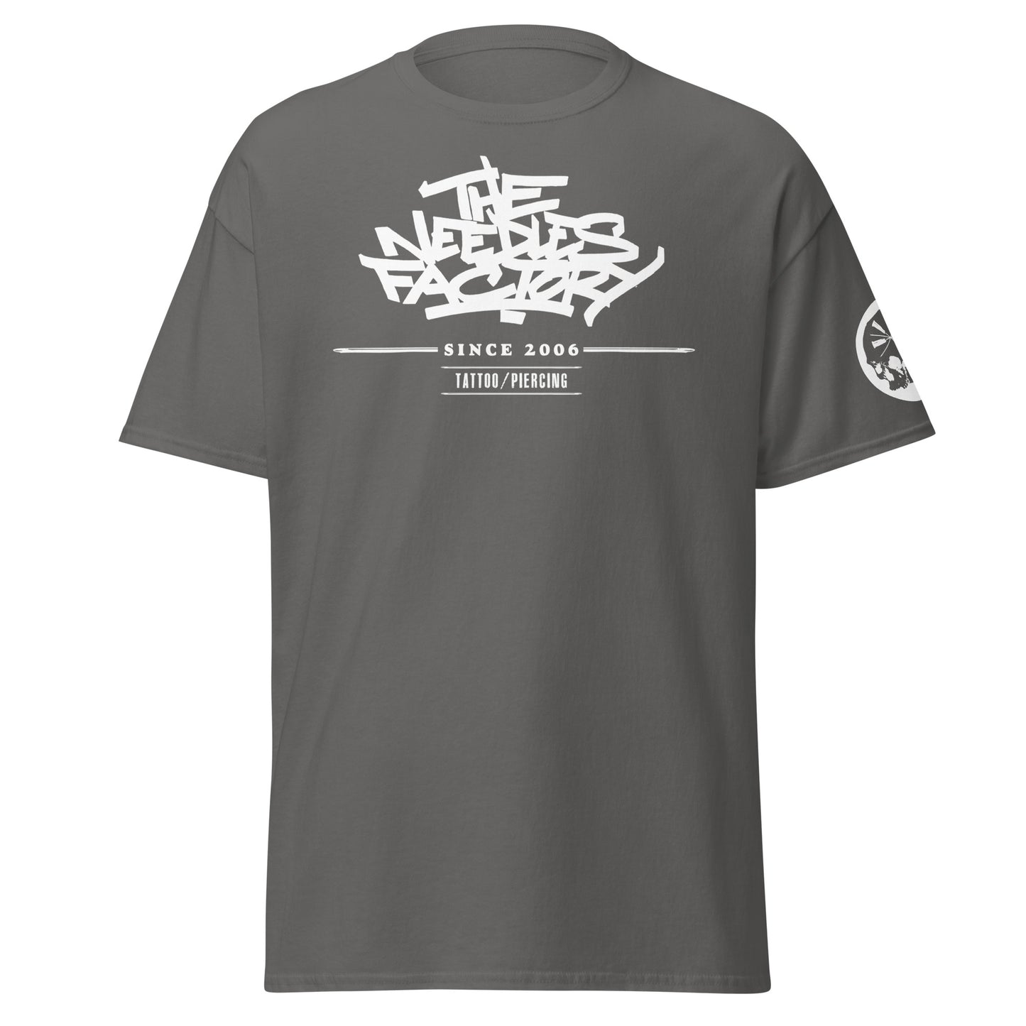T-shirt classique homme The Needles Factory "Pivoine Graphique"