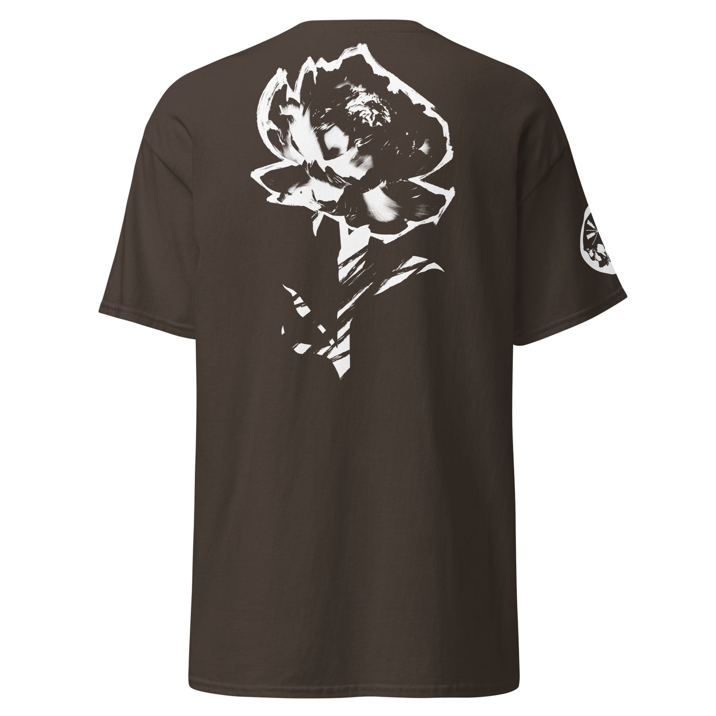 T-shirt classique homme The Needles Factory "Pivoine Graphique"
