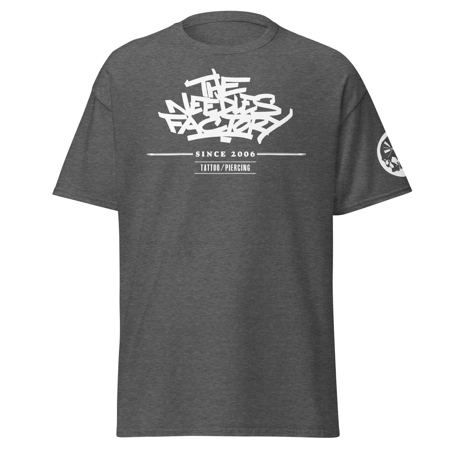T-shirt classique homme The Needles Factory "Pivoine Graphique"