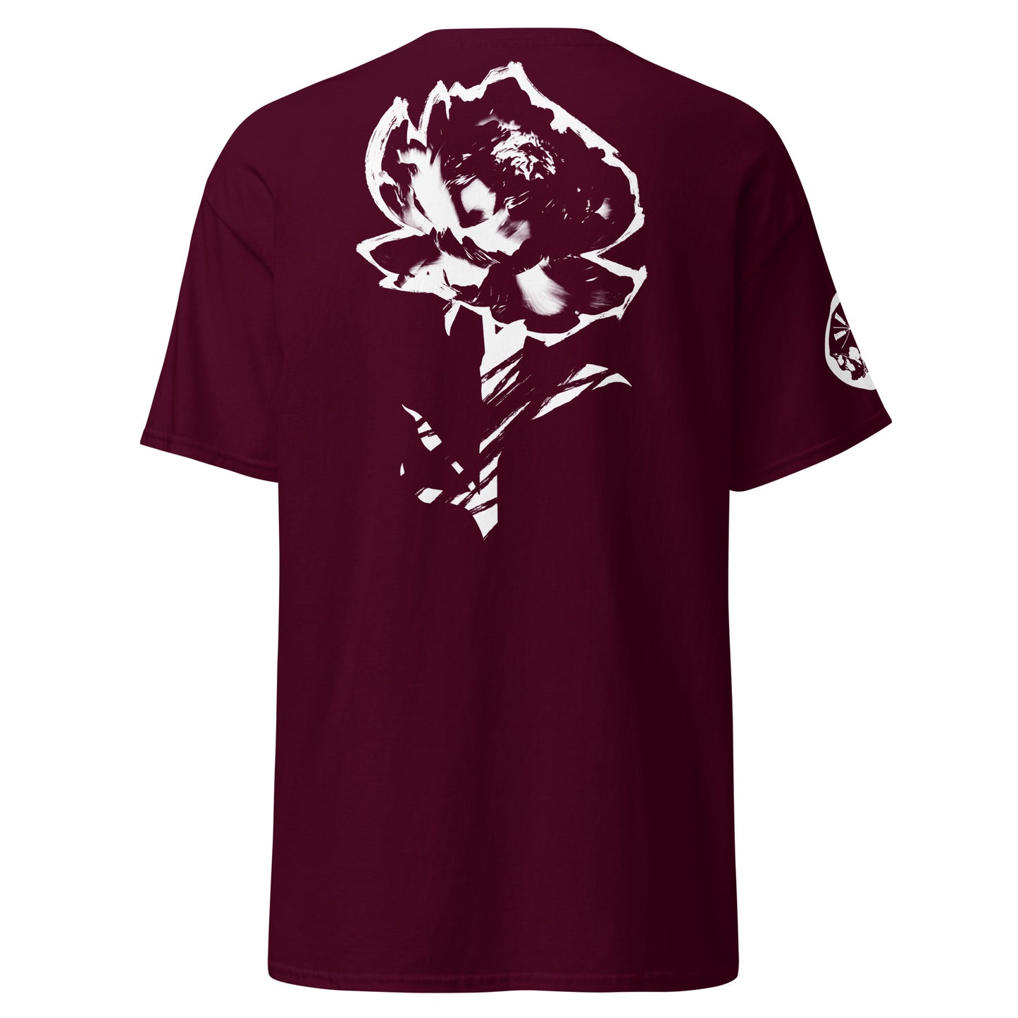 T-shirt classique homme The Needles Factory "Pivoine Graphique"