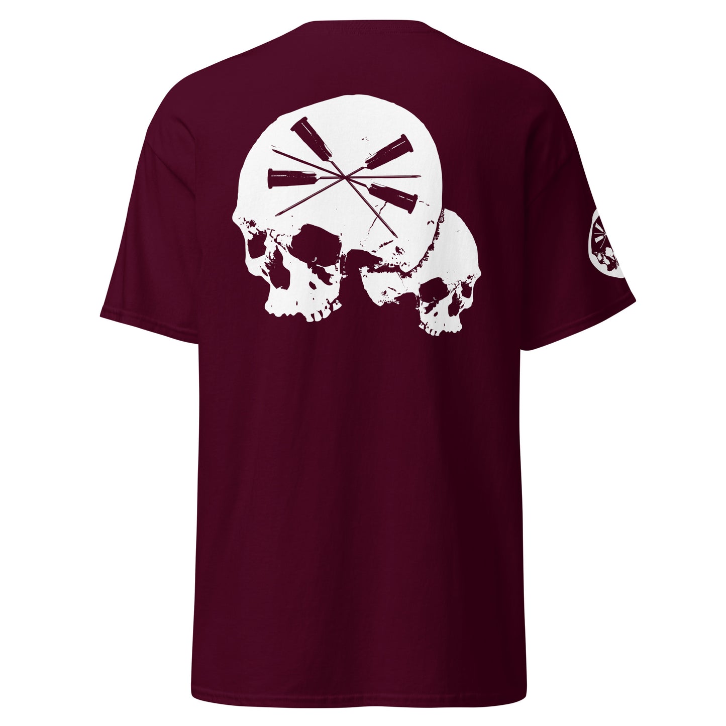 T-shirt classique homme "Skulls & Needles"