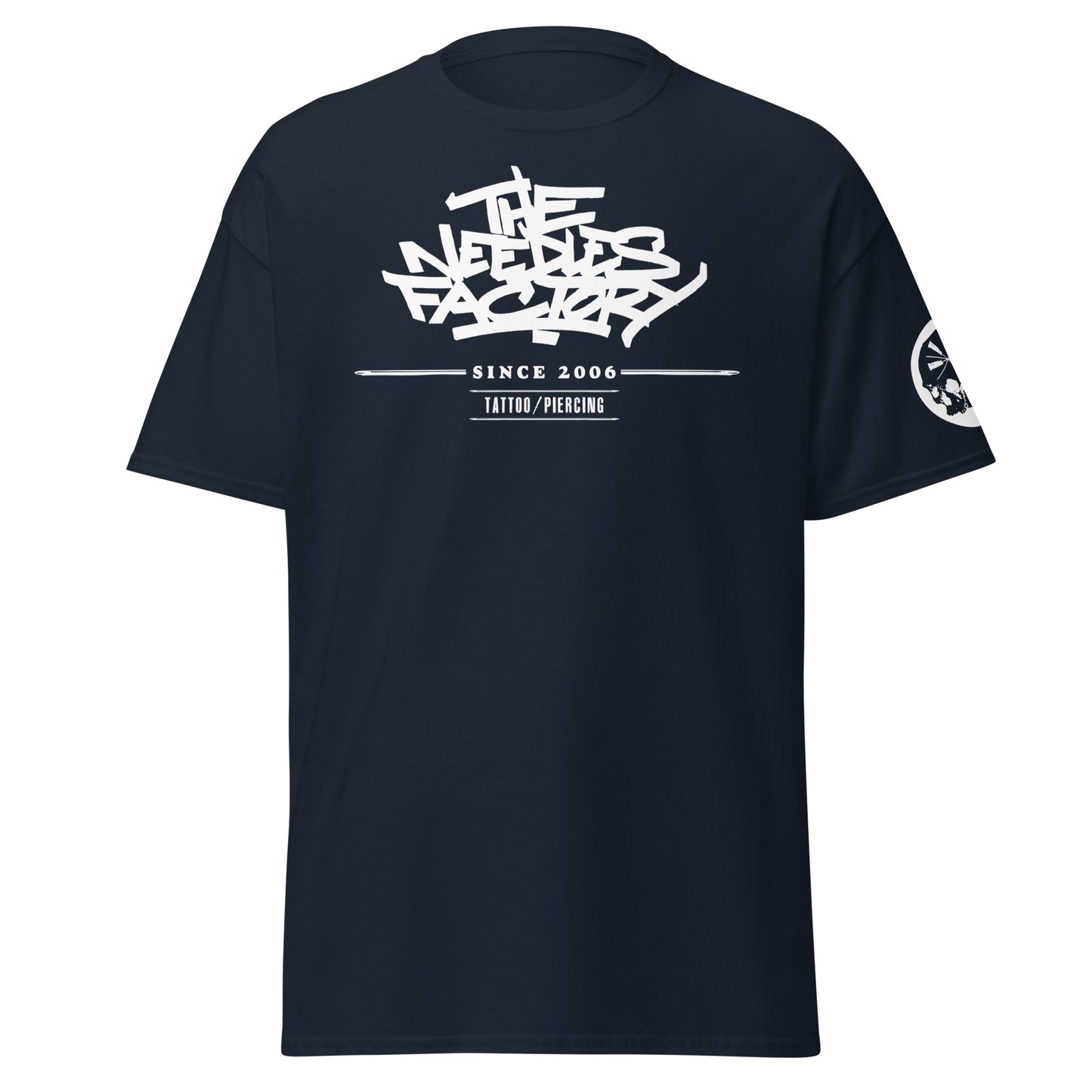 T-shirt classique homme The Needles Factory "Pivoine Graphique"