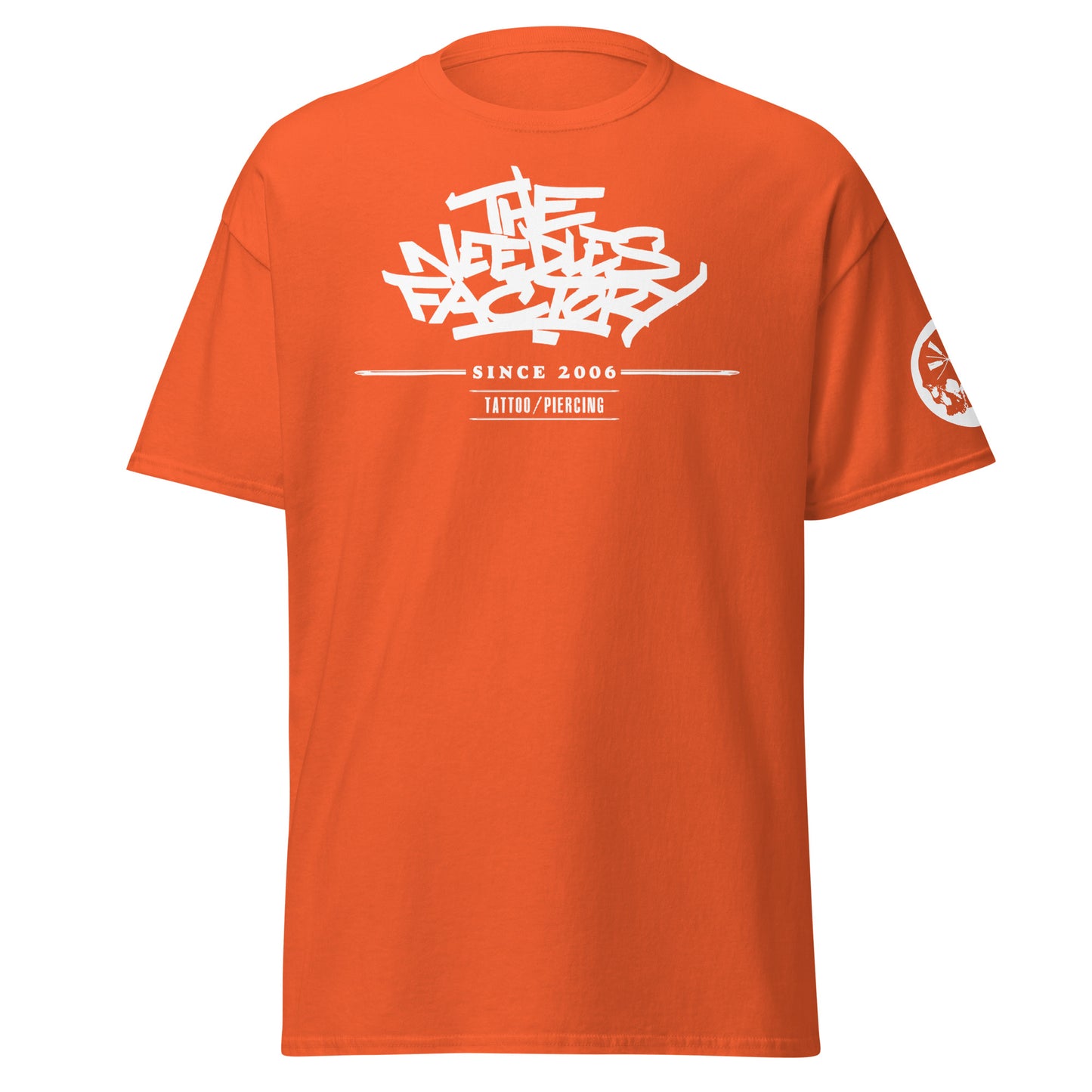 T-shirt classique homme The Needles Factory "Pivoine Graphique"