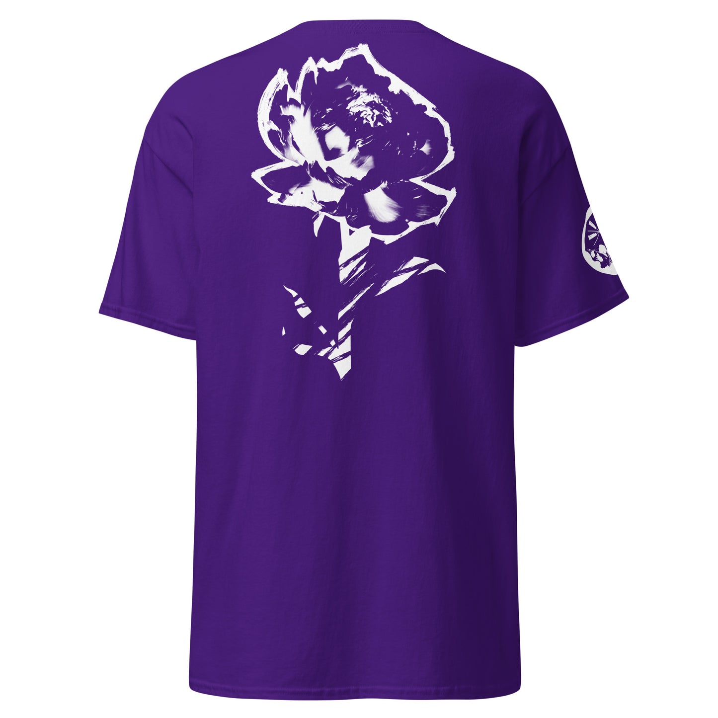 T-shirt classique homme The Needles Factory "Pivoine Graphique"