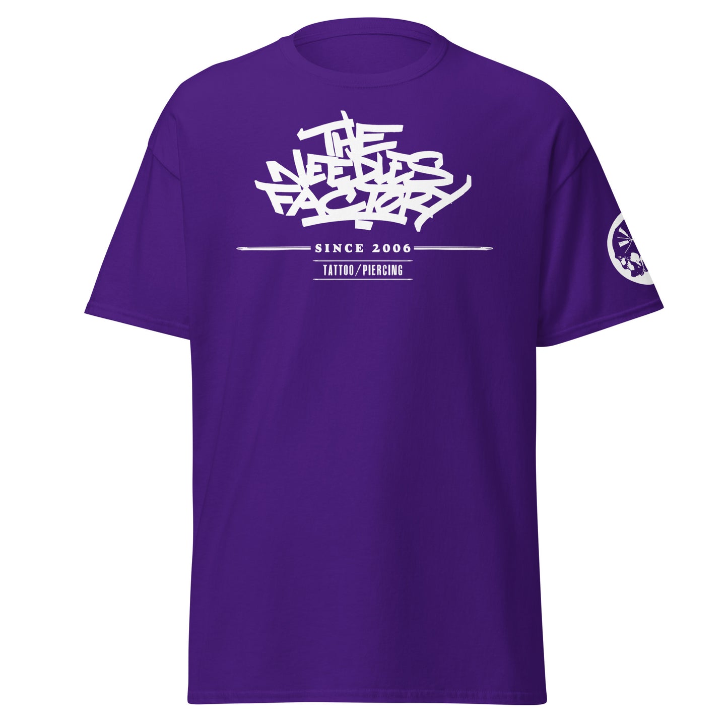 T-shirt classique homme The Needles Factory "Pivoine Graphique"