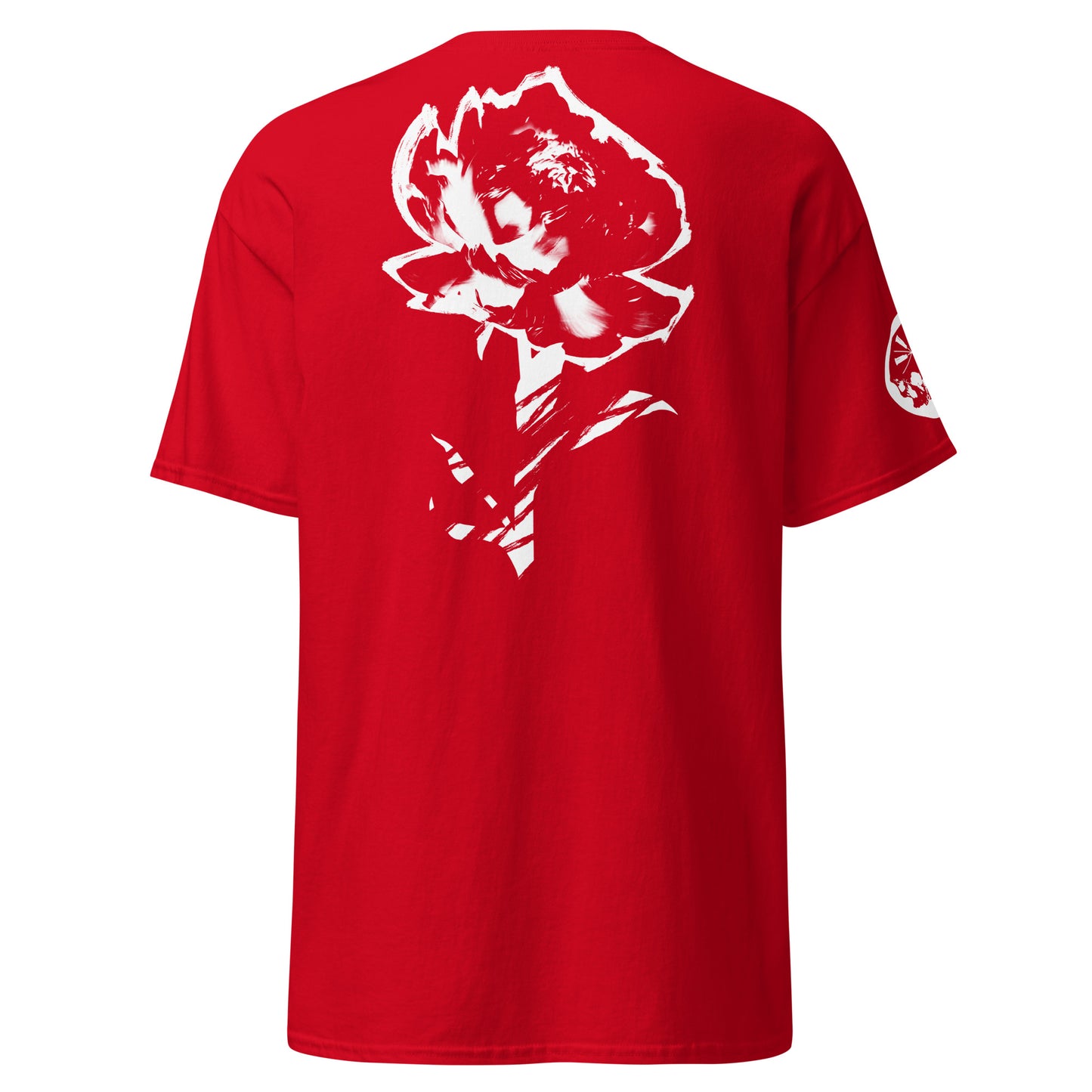 T-shirt classique homme The Needles Factory "Pivoine Graphique"