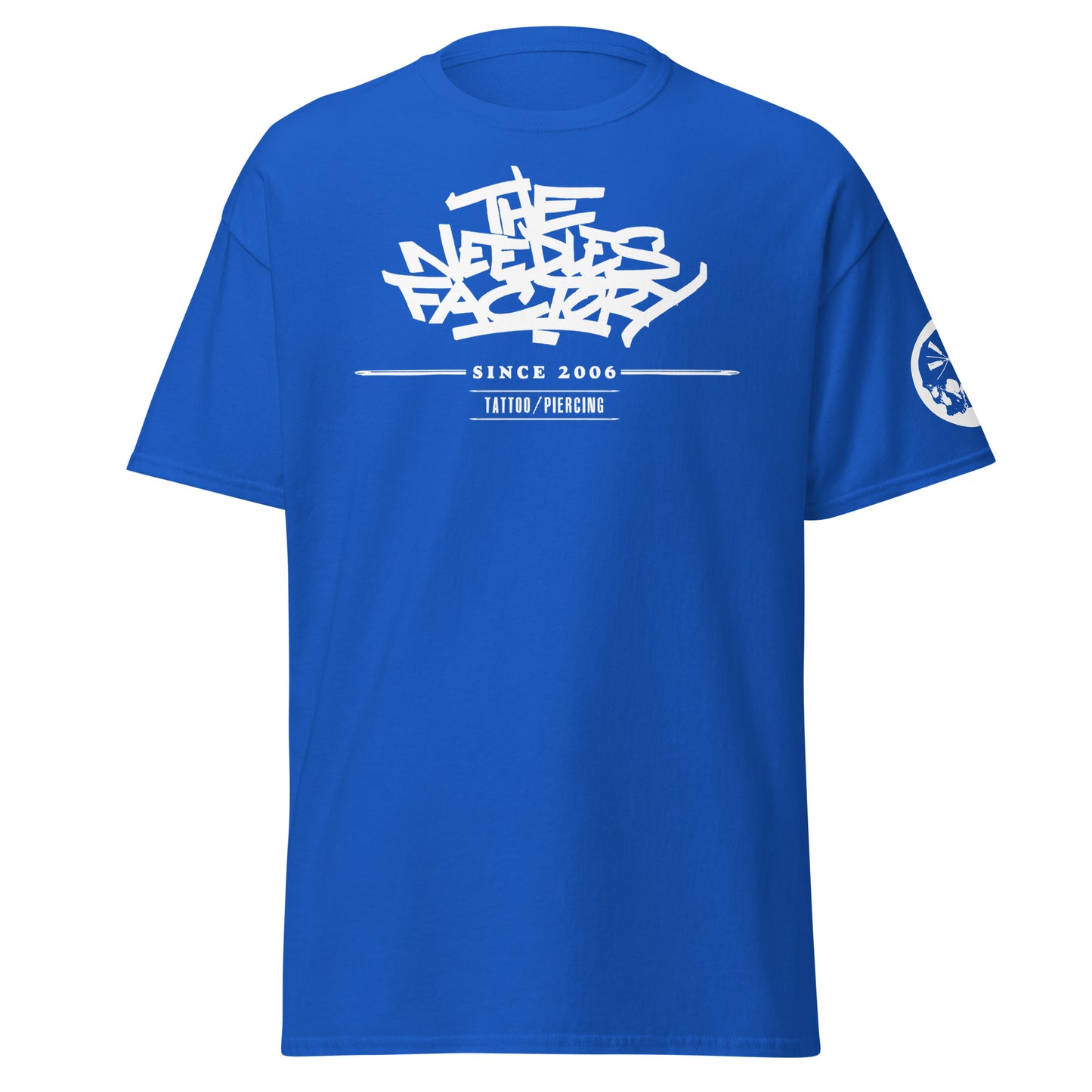 T-shirt classique homme The Needles Factory "Pivoine Graphique"