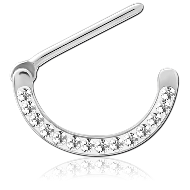 Bijoux de téton à charnière