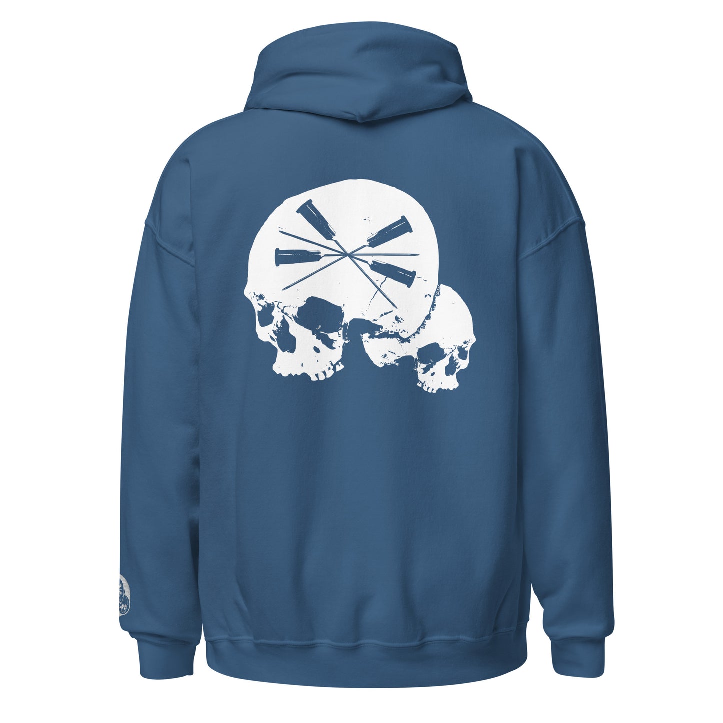 Sweat à capuche The Needles Factory "Skulls and Needles"