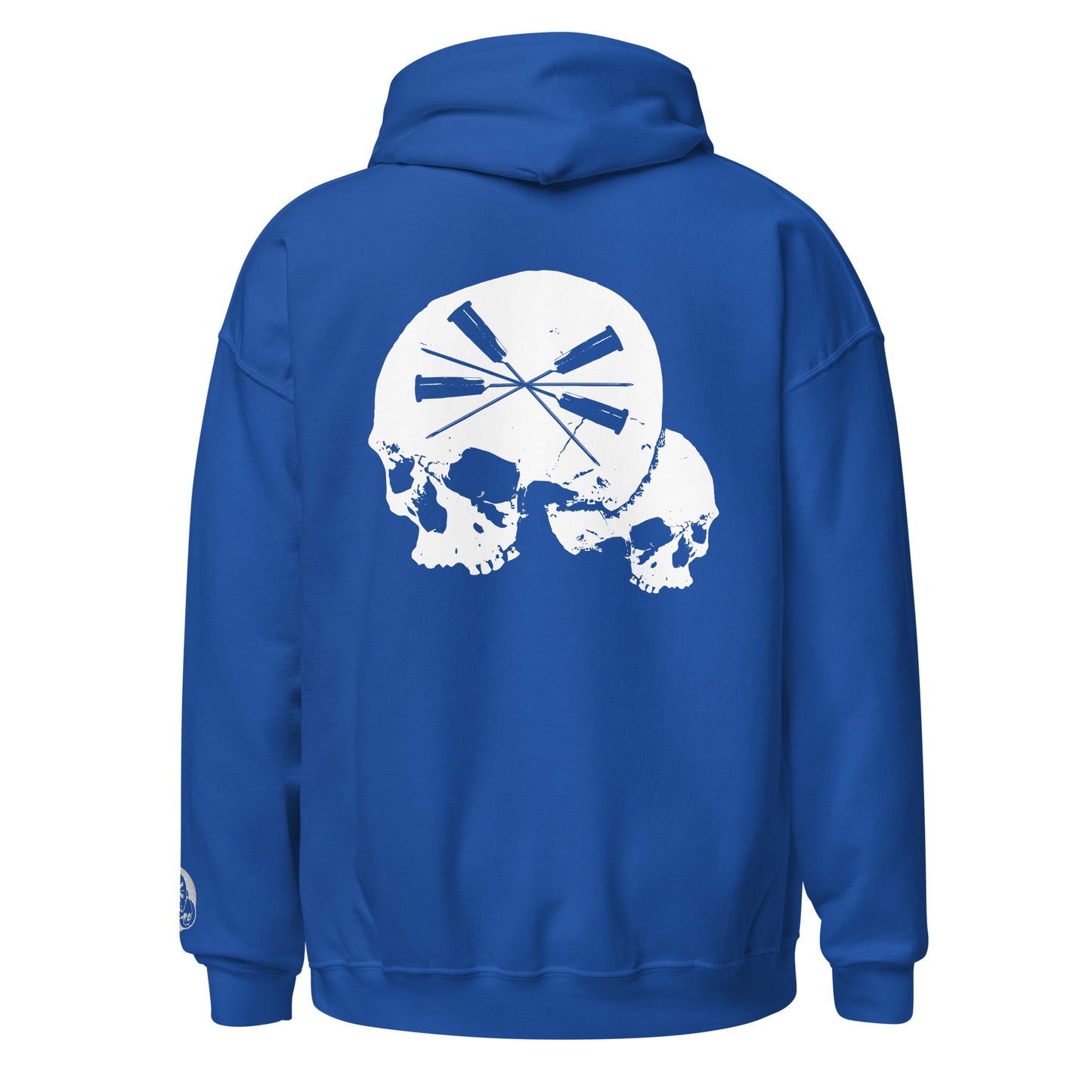 Sweat à capuche The Needles Factory "Skulls and Needles"