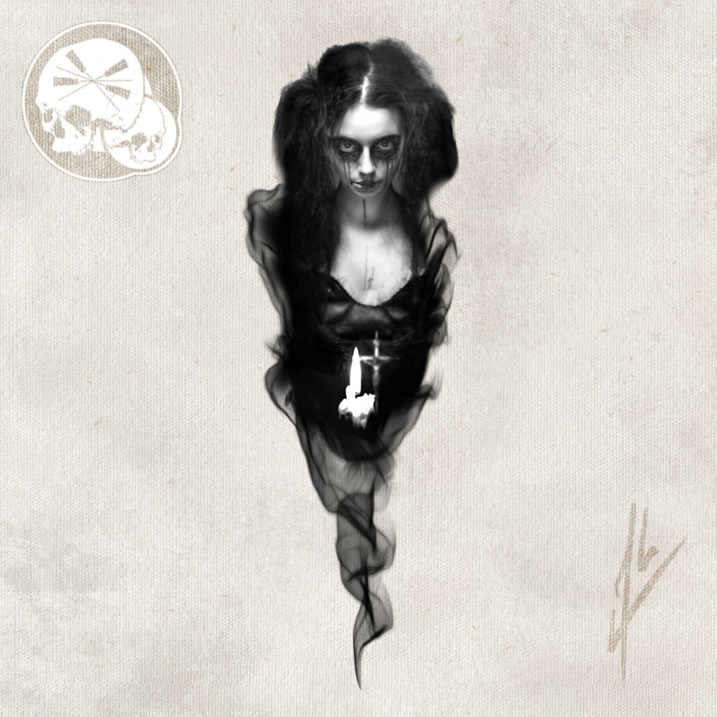 Arrhes Tattoo - Flash - Projet Emily Strange d’Alex de The Needles Factory - The Needles Factory