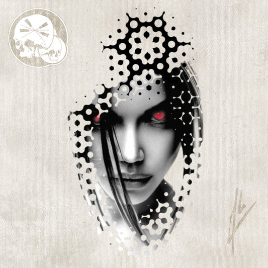 Arrhes Tattoo pour réservation - Flash - Projet graphique femme démoniaque d'Alex de The Needles Factory - The Needles Factory