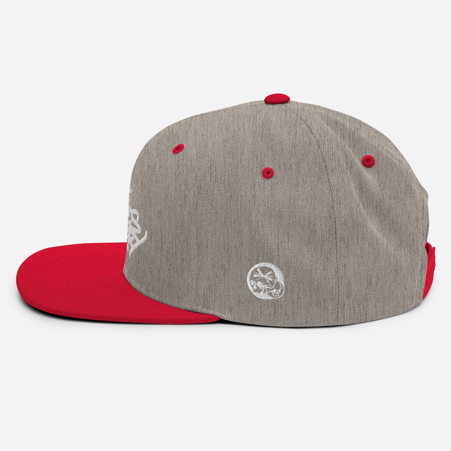 Casquette Snapback Brodé blanc Lettring The Needles Factory Free Shipping - The Needles Factory