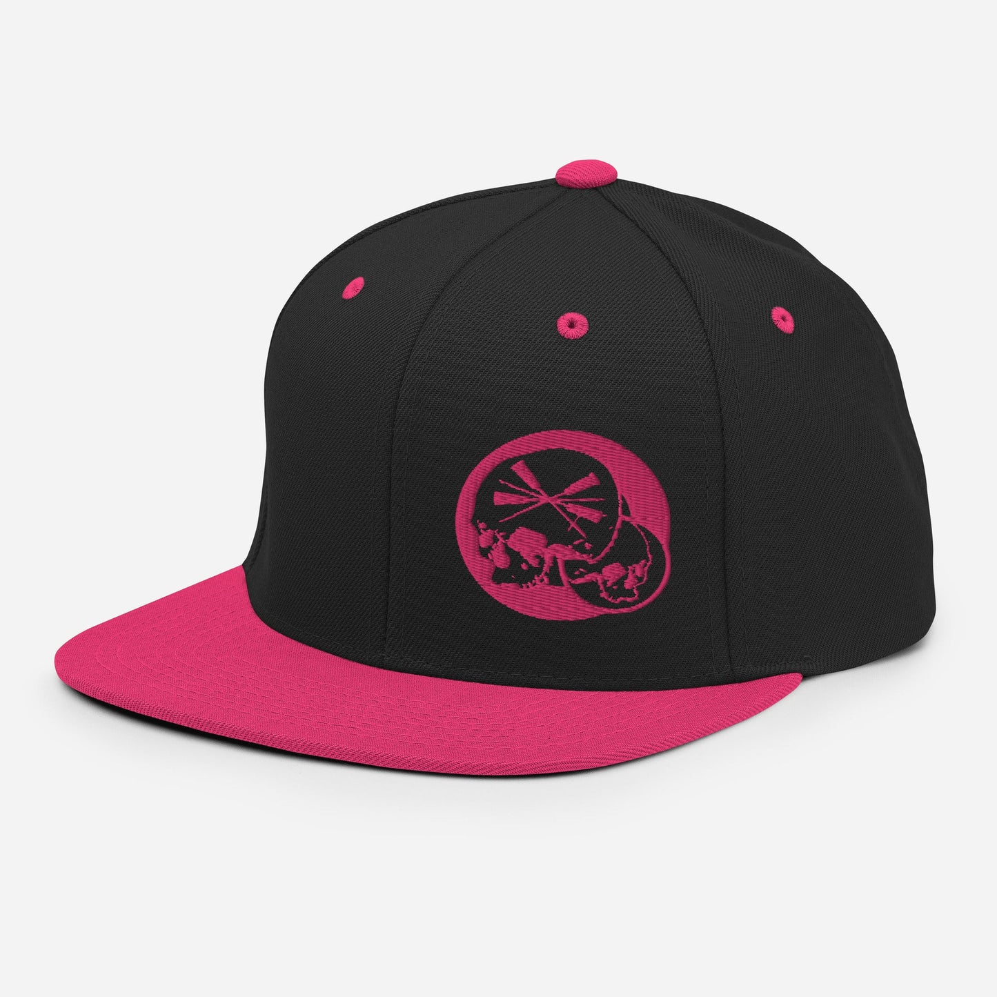 Casquette Snapback Brodé rose The Needles Factory Free Shipping - The Needles Factory