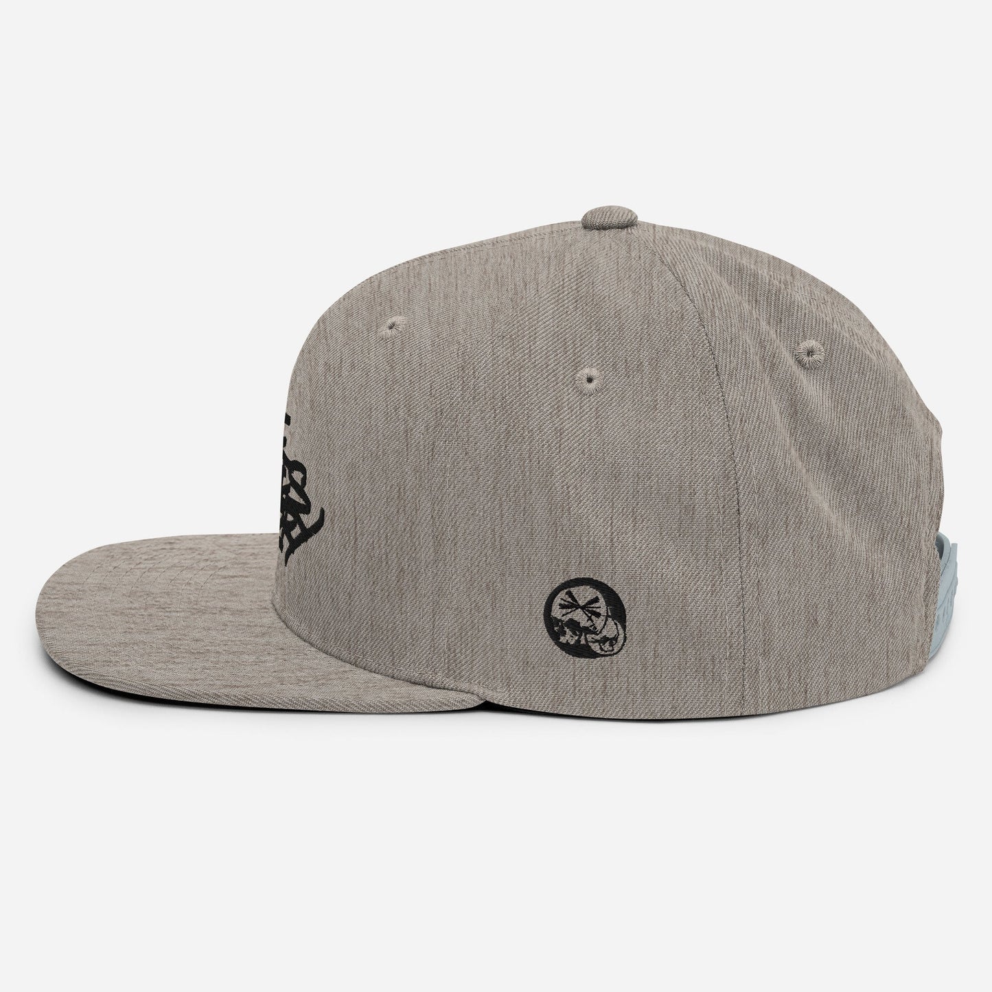 Casquette Snapback Broderie noire The Needles Factory - The Needles Factory