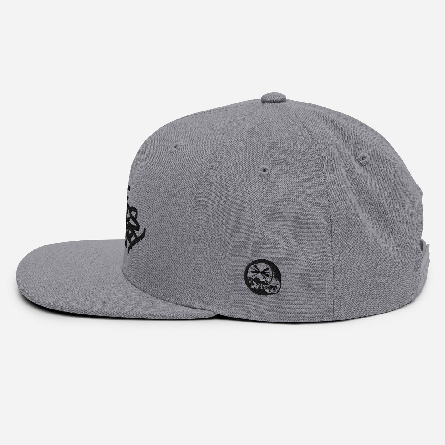 Casquette Snapback Broderie noire The Needles Factory - The Needles Factory