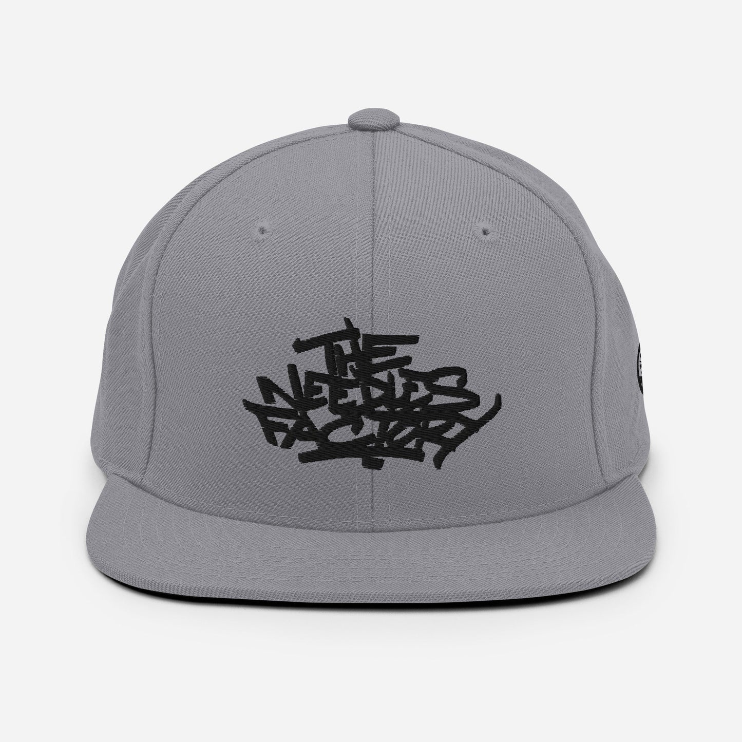 Casquette Snapback Broderie noire The Needles Factory - The Needles Factory