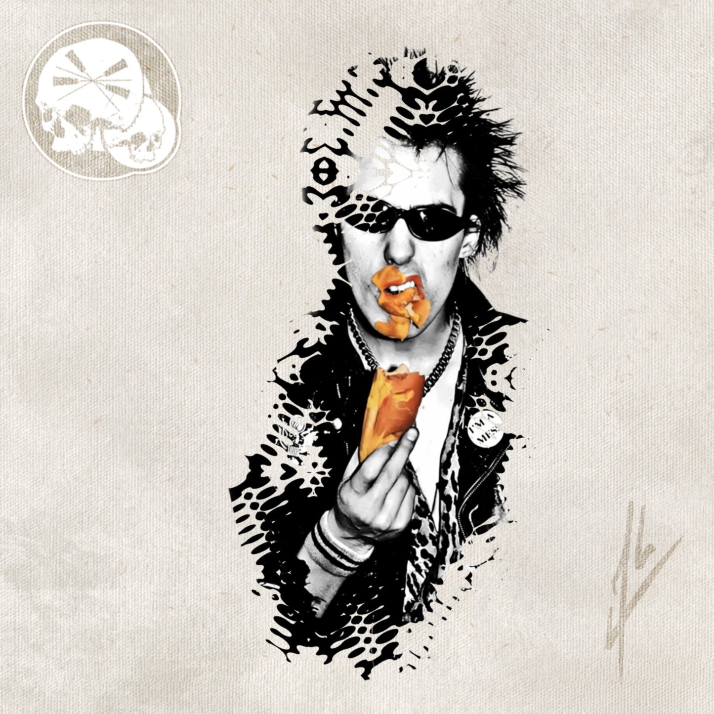Copie de Arrhes Tattoo pour réservation - Flash - Projet Sid Vicious d'Alex de The Needles Factory - The Needles Factory