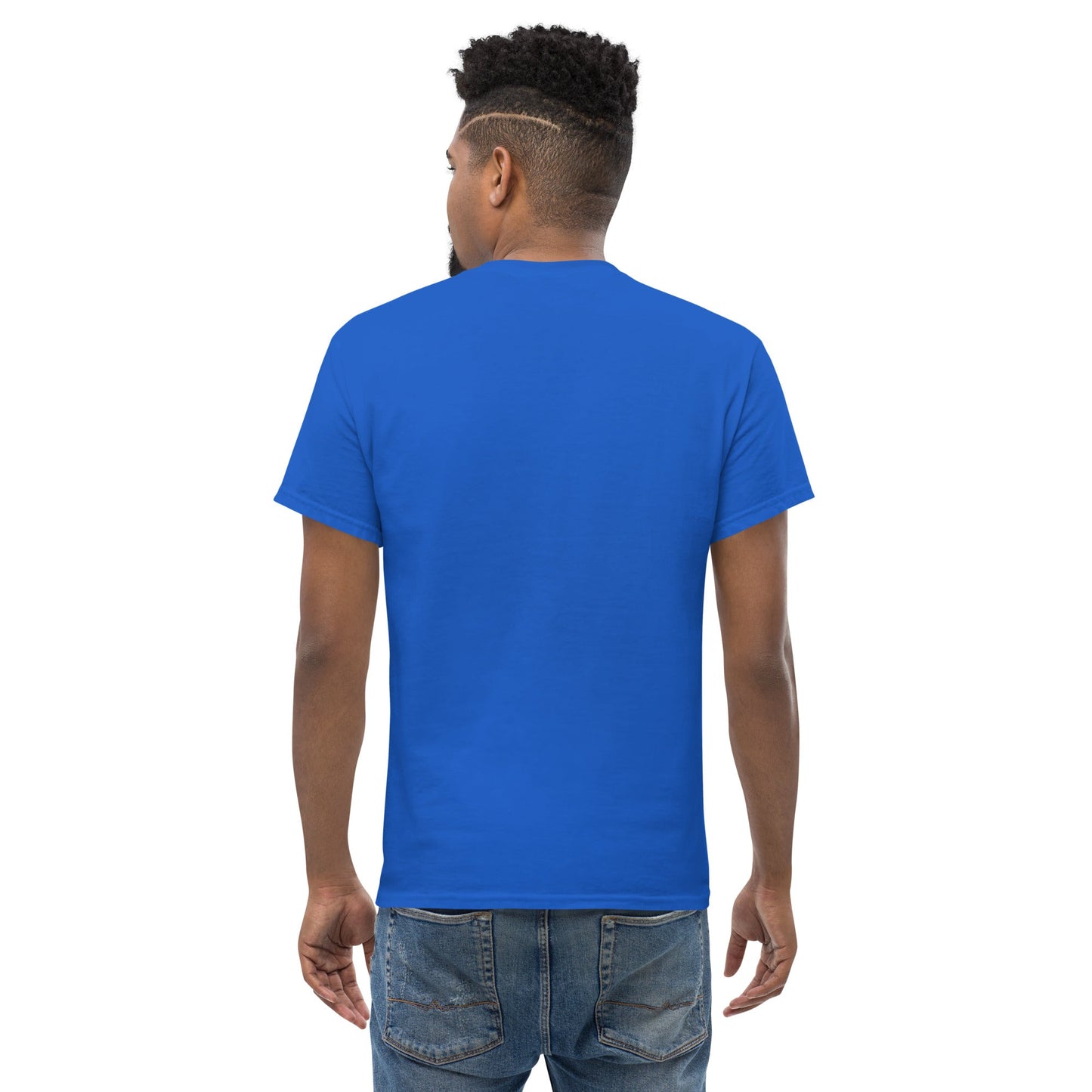 T-shirt classique homme "Démons" gravure blanche Free Shipping - The Needles Factory