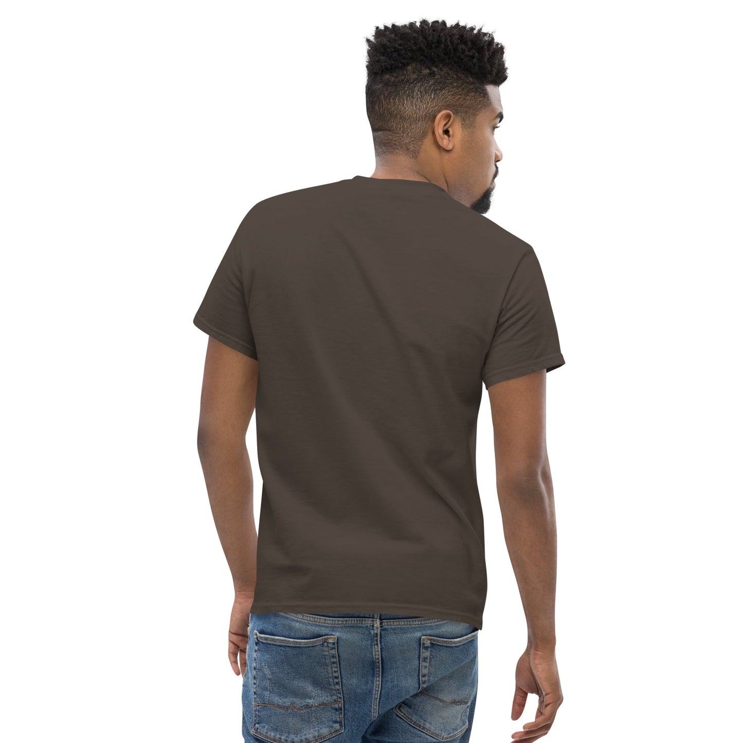 T-shirt classique homme "Démons" gravure blanche Free Shipping - The Needles Factory