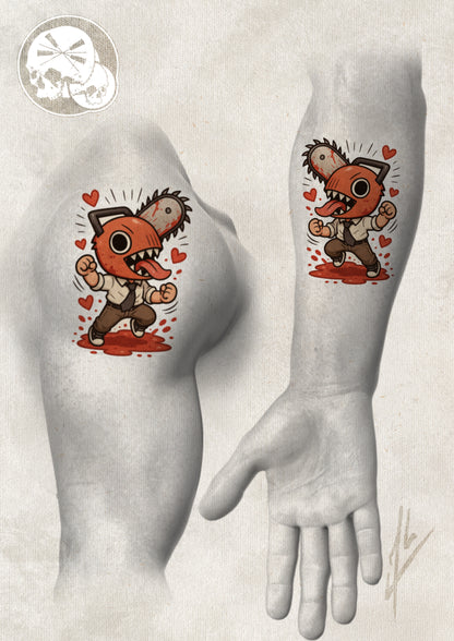 Tattoo Deposit – Flash – Graphic Lily Project by Alex from The Needles Factory