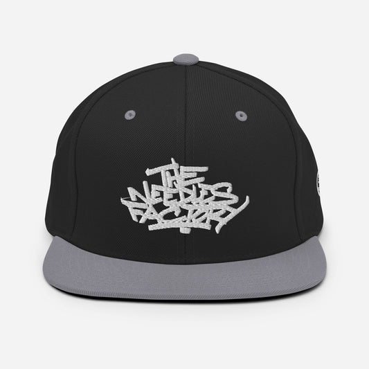 Casquette Snapback Brodé blanc Lettring The Needles Factory Free Shipping