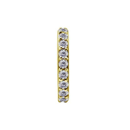 PVD Gold Hinged Navel Piercing