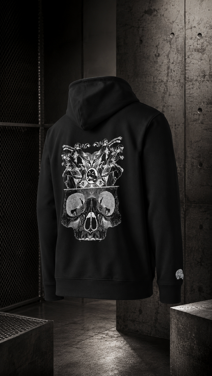 Hoodie noir Skull Studio Edition — The Needles Factory