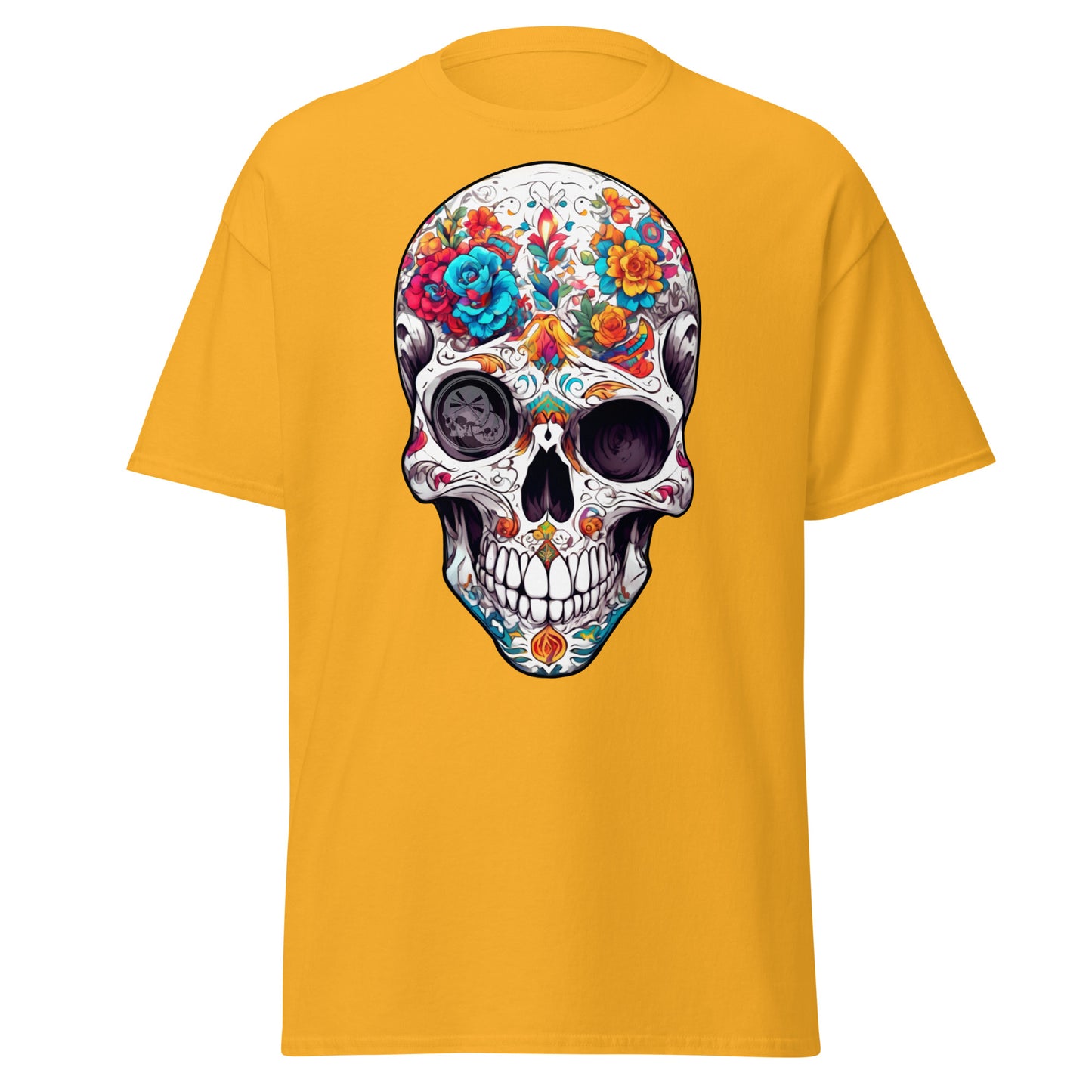 T-shirt classique unisexe Sugar Skull de The Needles Factory