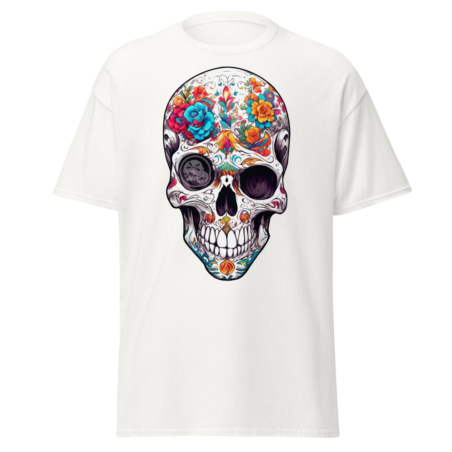 T-shirt classique unisexe Sugar Skull de The Needles Factory