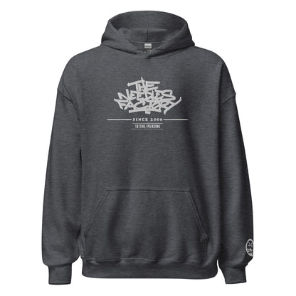 The Needles Factory White Embroidered Hoodie