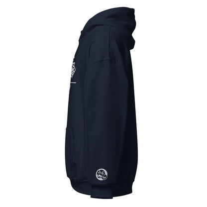 The Needles Factory White Embroidered Hoodie