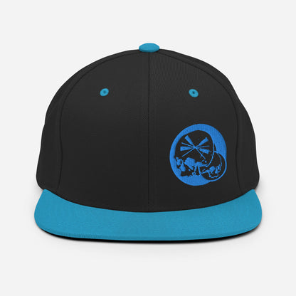 Casquette Snapback Brodé bleu The Needles Factory Free Shipping - The Needles Factory